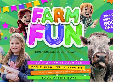 Summer Farm Fun at Thornton Hall Country Park