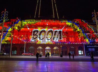 Tower Light Show Lightpool Festival 2024