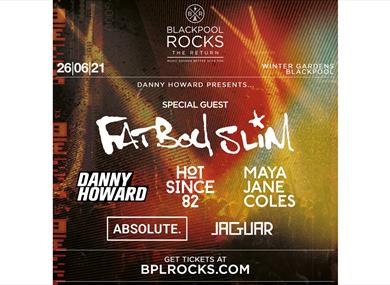 Blackpool Rocks Event Poster