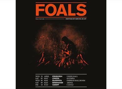 Foals promotional poster