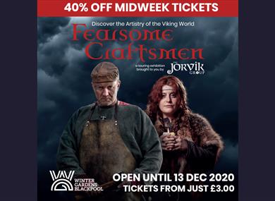 Fearsome Craftsmen - a touring exhibition from the JORVIK Group of attractions.