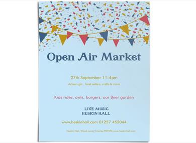 Open air market