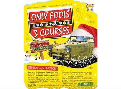Only Fools 3 Courses Christmas Dinner Show