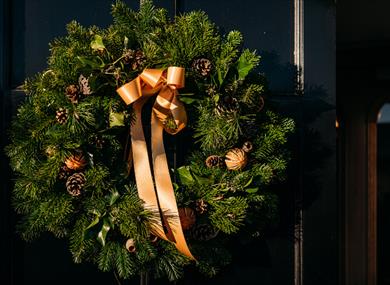 Christmas Wreath Making at The Shireburn Arms