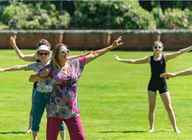 Tai Chi in the Garden