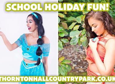 Special Princess Guests at Thornton Hall Country Park