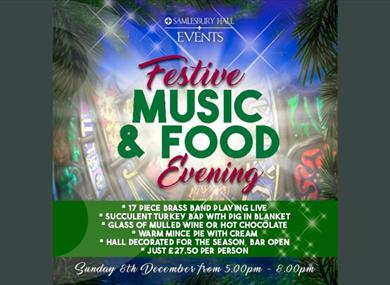 Festive Music and Food Evening at Samlesbury Hall