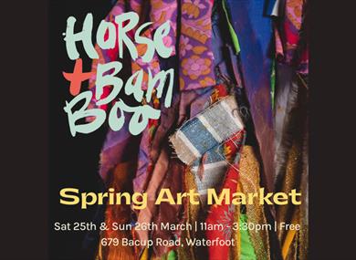 Horse + Bamboo's Spring Art Market