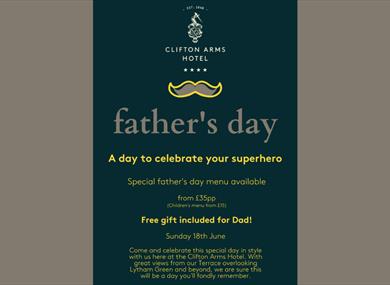 Father's Day at Clifton Arms Hotel