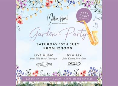 Garden Party at Mitton Hall