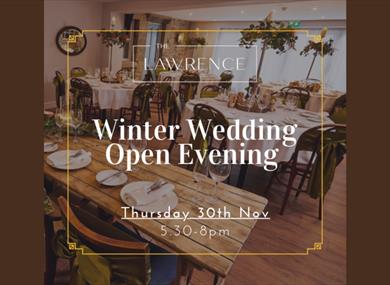 The Lawrence Hotel Winter Wedding Open Evening