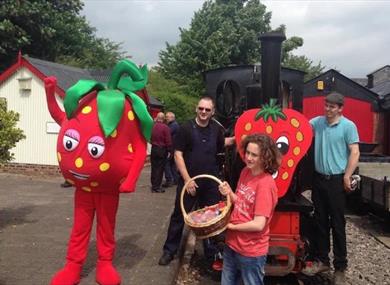 Stawberries & Steam at West Lancashire Light Railway