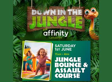 Jungle Bounce and Assault Course at Affinity