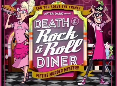 Death at the Rock & Roll Diner Murder Mystery at Barton Manor Hotel