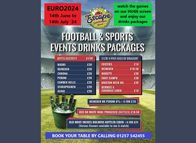 Euro 24 at Escape Entertainment Venue