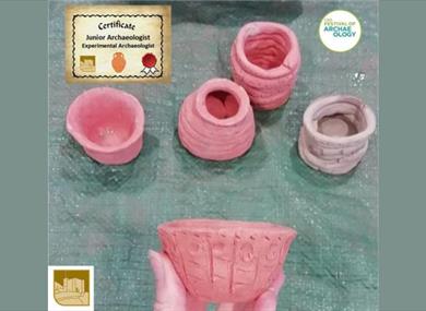 Clitheroe Castle Museum Junior Archaeologists: Neolithic Pottery Workshop