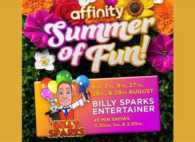 Summer of Fun: Billy Sparks Entertainer at Affinity