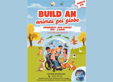 Build an Animal Gel Globe at Brickhouse Farm Cottages
