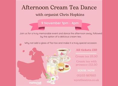 Afternoon Cream Tea Dance at Marine Hall