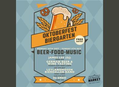 Oktoberfest Biergarten