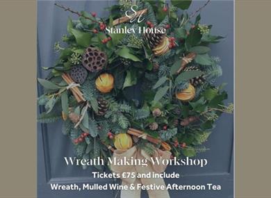 Festive Wreath Making at Stanley House