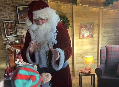 Santa Train at Windmill Animal Farm