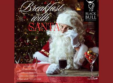 Breakfast with Santa at The Black Bull