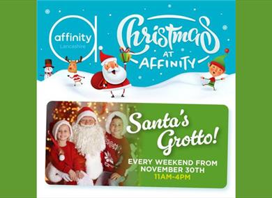 Christmas at Affinity: Visit Santa in his Magical Grotto