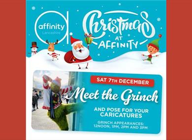 Christmas at Affinity: Meet the Grinch with Caricature Fun