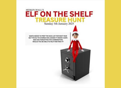 Elf on the Shelf Treasure Hunt at Heskin Hall
