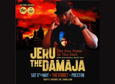 The Ferret presents Jeru The Damaja, The Sun Rises In The East: 30th Anniversary World Tour