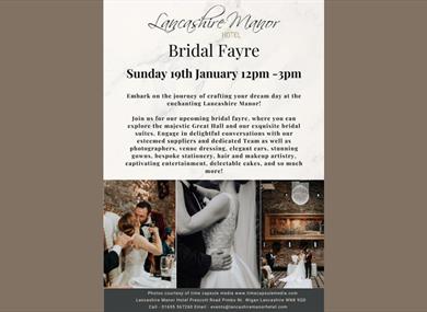 Bridal Fayre at Lancashire Manor Hotel