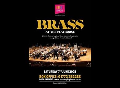 Brass at the Playhouse with Leyland Band