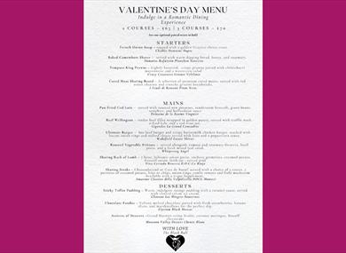 Valentine's Day at Black Bull Inn