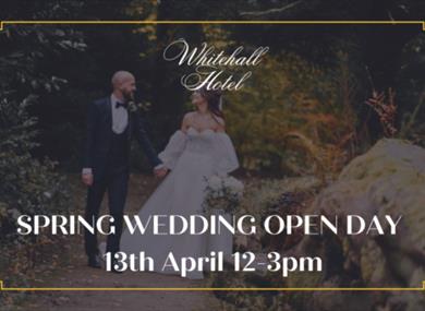 Spring Wedding Open Day at The Whitehall Hotel