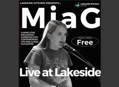 Mia G live at Lakeside Kitchen