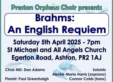 Preston Orpheus Choir: spring concert