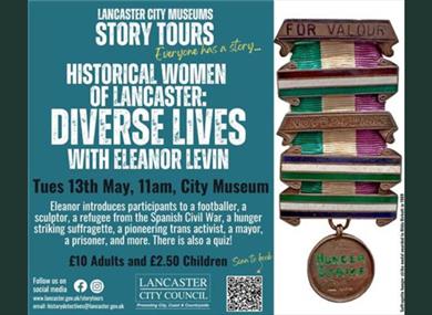 Story Tour: Historical Women of Lancaster, Diverse Lives