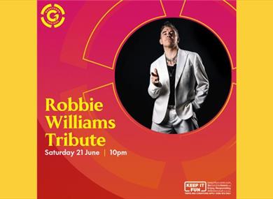 Ricky K is Robbie Williams