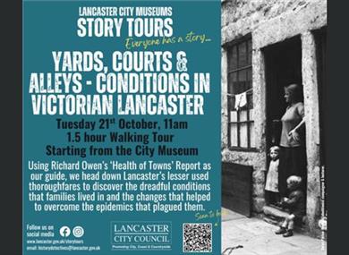 Story Tour: Yards, Courts and Alleys Conditions in Victorian Lancaster