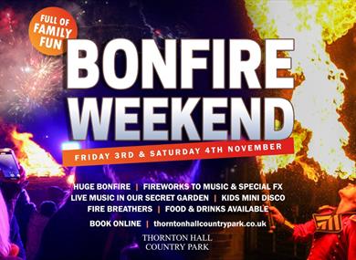 Bonfire Weekend at Thornton Hall Farm