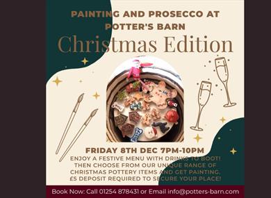 Painting and Prosecco Night Christmas Edition