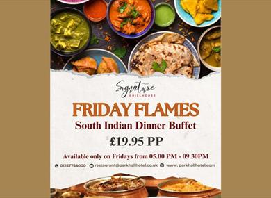 Friday Flames at Park Hall Hotel