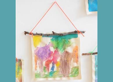 Mini Makers: Creative wall hanging at The Whitaker