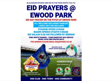 Eid Prayers at  Ewood Park