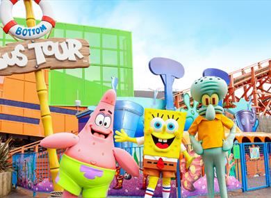 Nickelodeon land characters