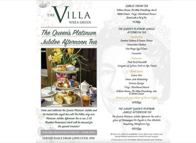 The Queen's Platinum Jubilee Afternoon Tea