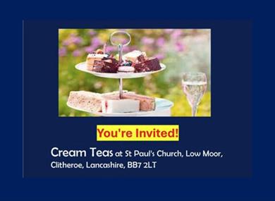 Cream Teas at St Paul's Church