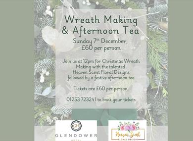 Christmas Wreath Making & Festive Afternoon Tea