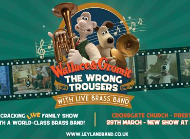 Wallace & Gromit with Live Brass Band!